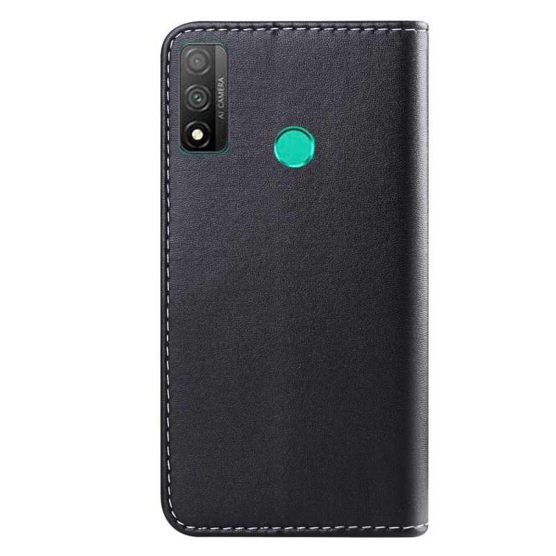 Housse Huawei P Smart 2020 Effet Cuir Tricolore