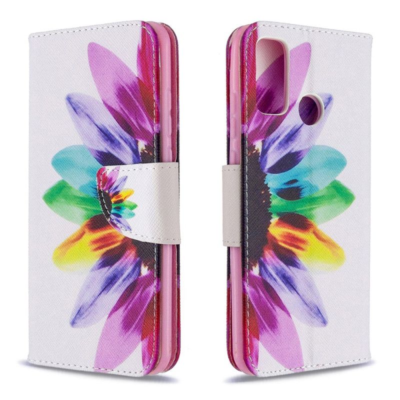 Housse Huawei P Smart 2020 Fleur Aquarelle