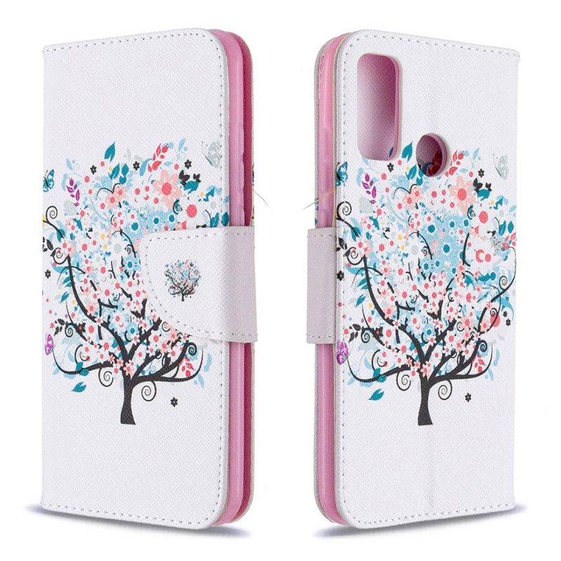 Housse Huawei P Smart 2020 Flowered Tree