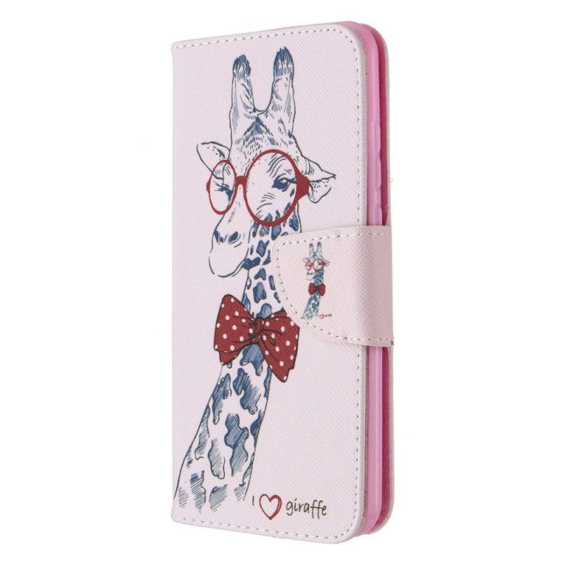 Housse Huawei P Smart 2020 Girafe Intello