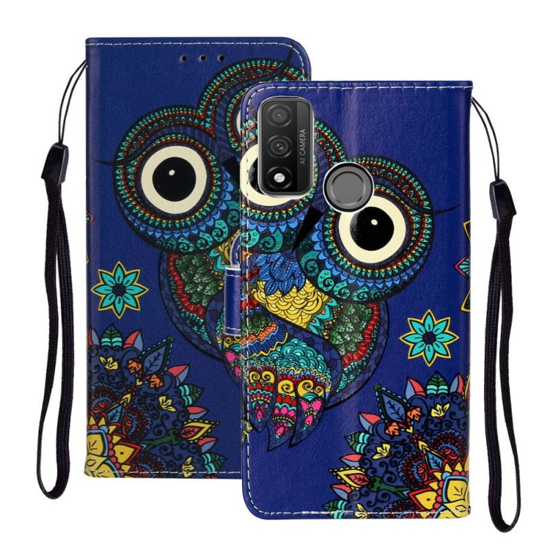 Housse Huawei P Smart 2020 Hibou En Mandala