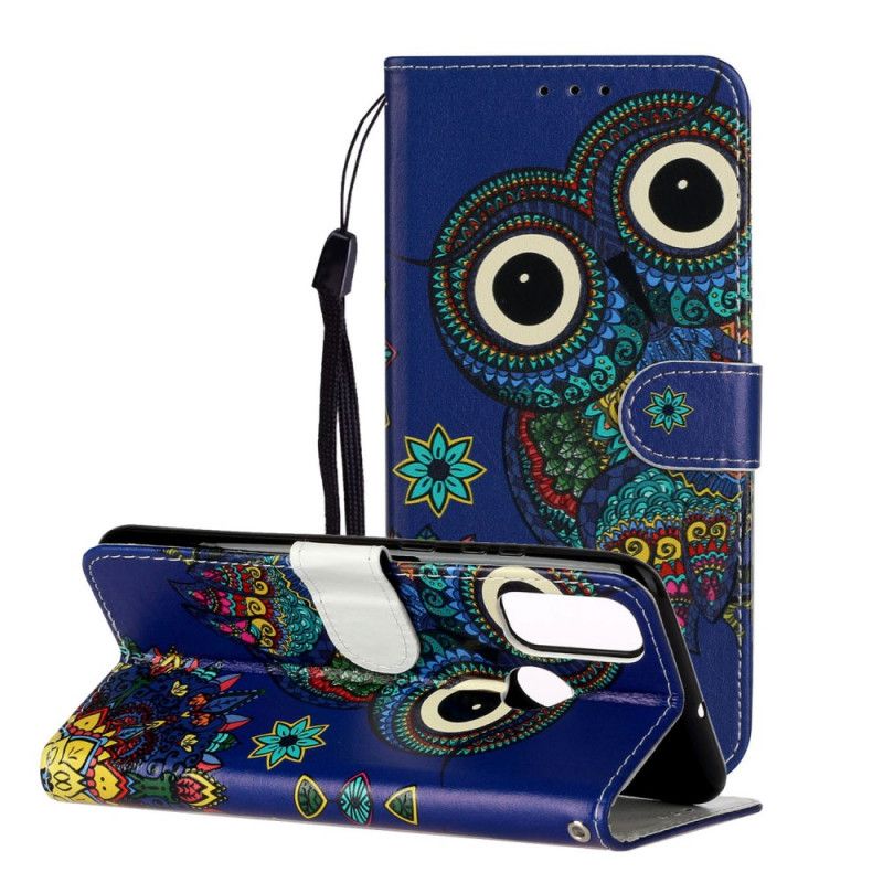 Housse Huawei P Smart 2020 Hibou En Mandala