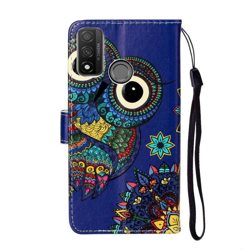 Housse Huawei P Smart 2020 Hibou En Mandala