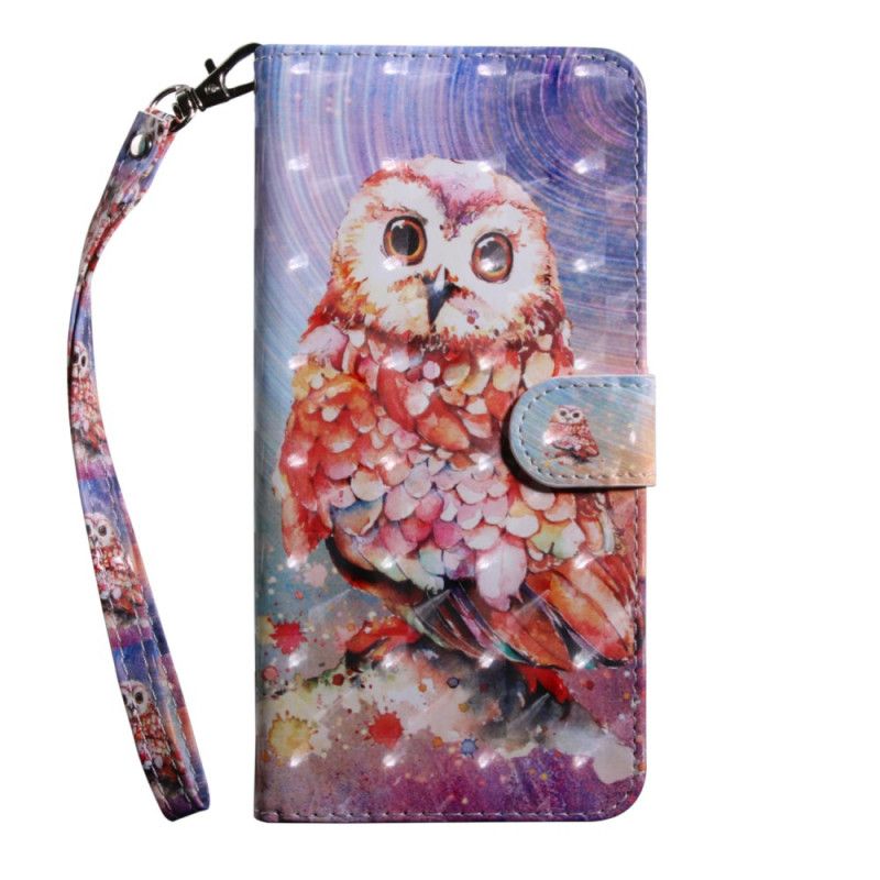 Housse Huawei P Smart 2020 Hibou Le Peintre