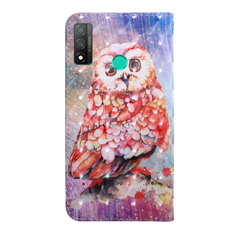 Housse Huawei P Smart 2020 Hibou Le Peintre