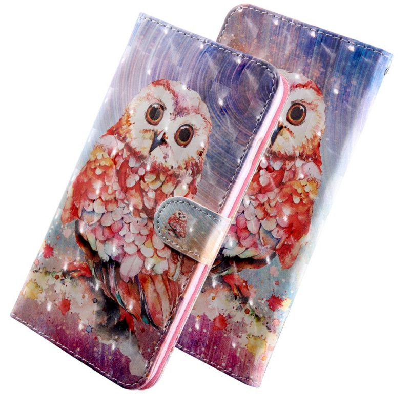 Housse Huawei P Smart 2020 Hibou Le Peintre