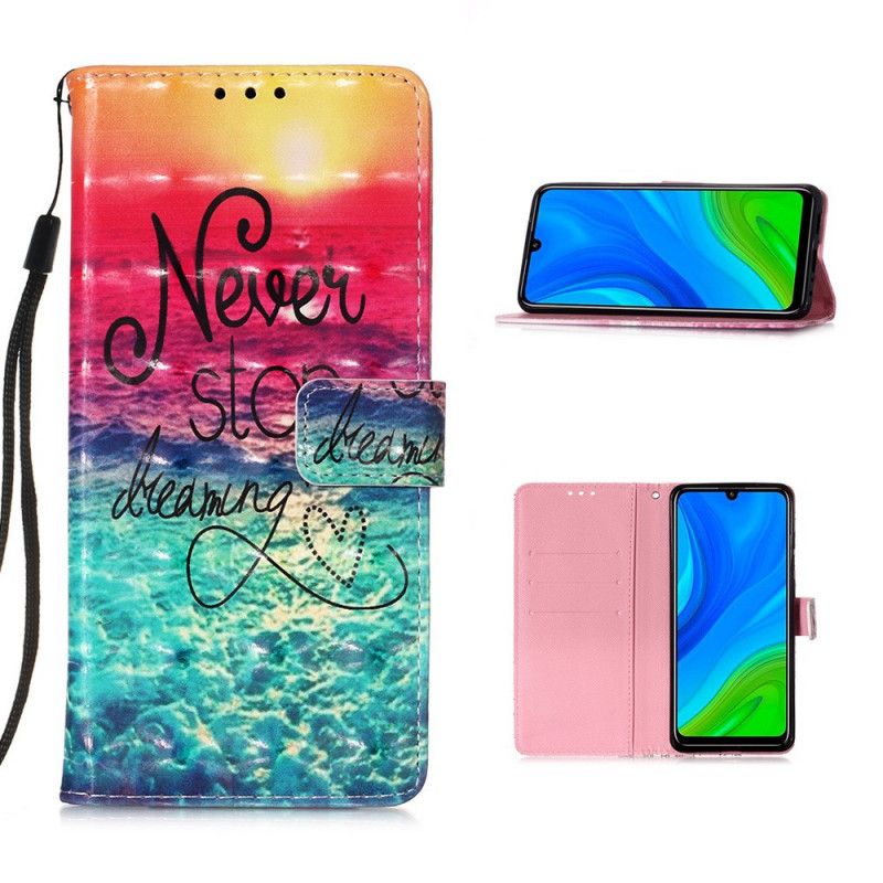 Housse Huawei P Smart 2020 Never Stop Dreaming