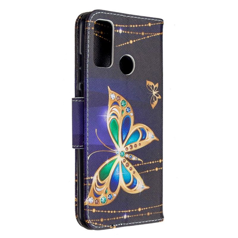 Housse Huawei P Smart 2020 Papillon Magique