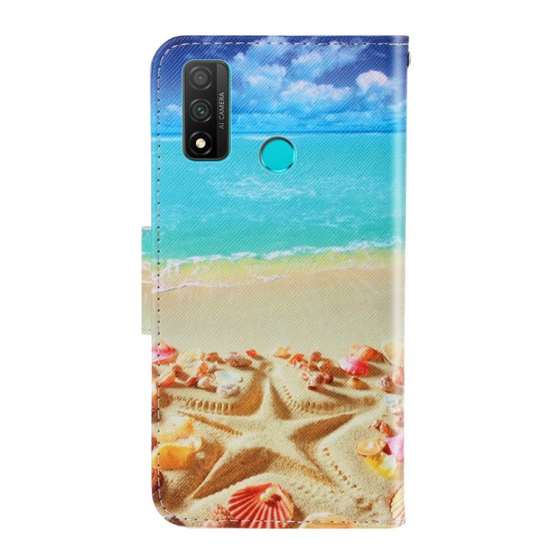 Étui Housse Huawei P Smart 2020 Plage À Lanière