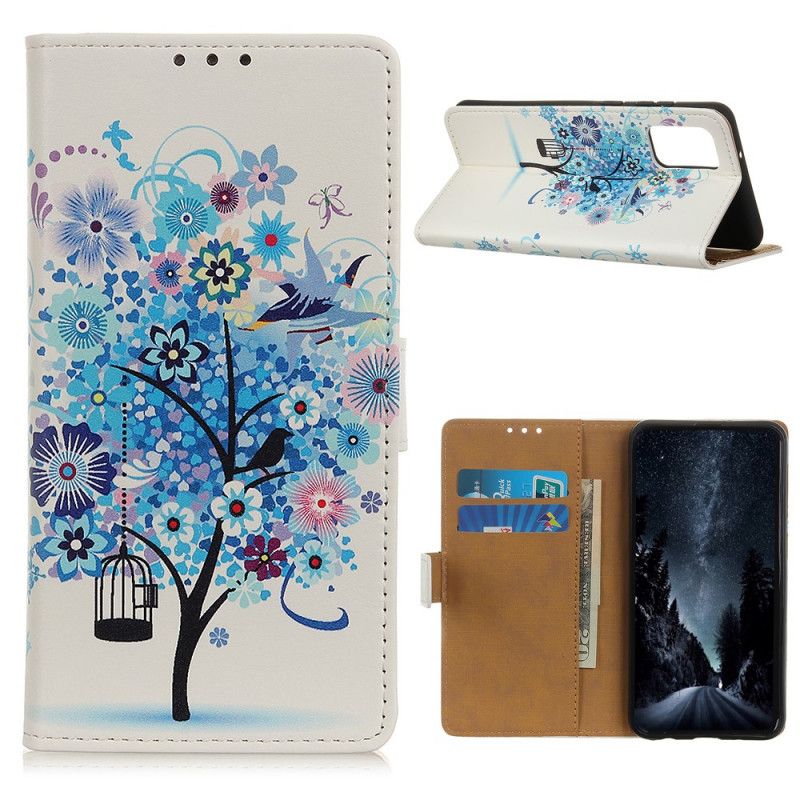 Housse Huawei P Smart 2021 Arbre Fleuri