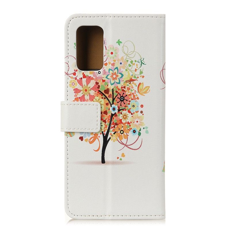 Housse Huawei P Smart 2021 Arbre Fleuri