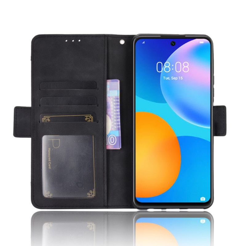 Housse Huawei P Smart 2021 Classe Première Multi-cartes