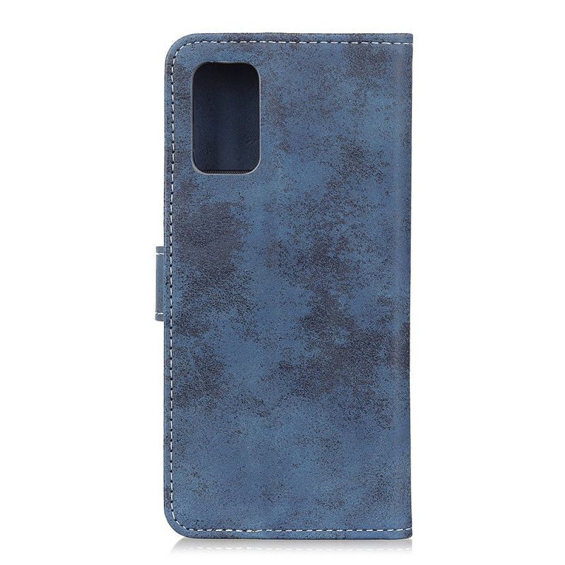 Housse Huawei P Smart 2021 Effet Cuir Vintage