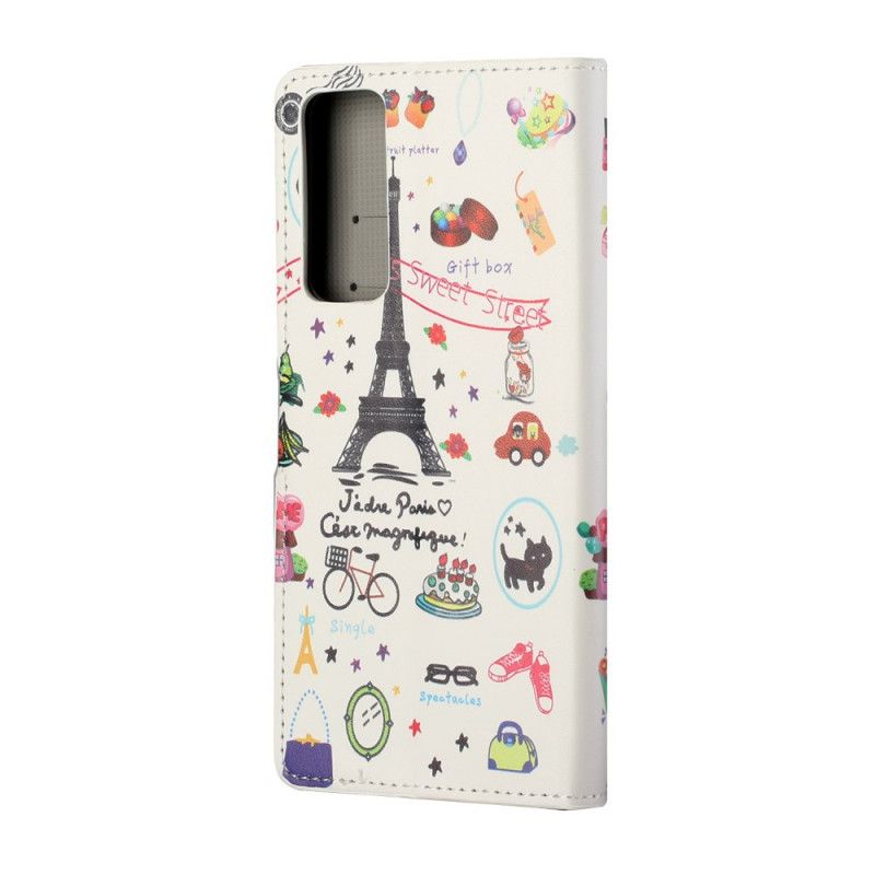 Housse Huawei P Smart 2021 J'adore Paris