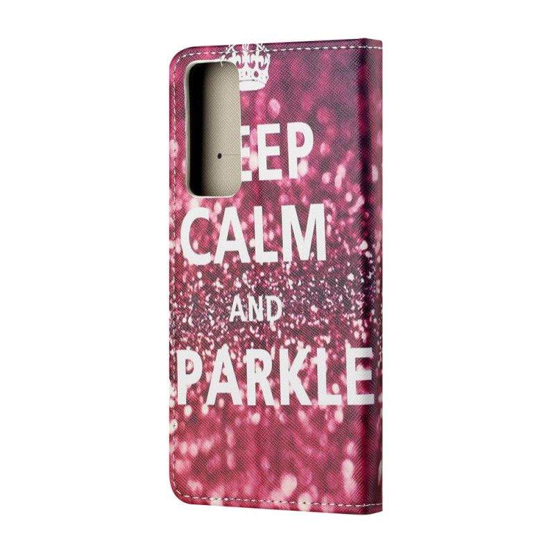 Housse Huawei P Smart 2021 Keep Calm And Sparkle