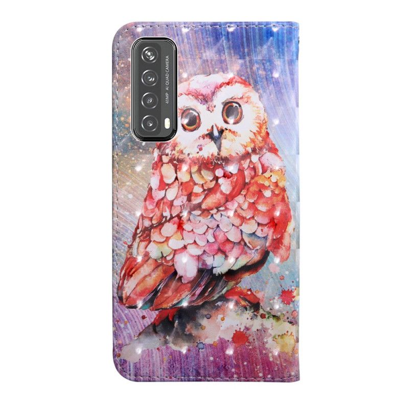 Étui Housse Huawei P Smart 2021 Light Spot Germain Le Hibou