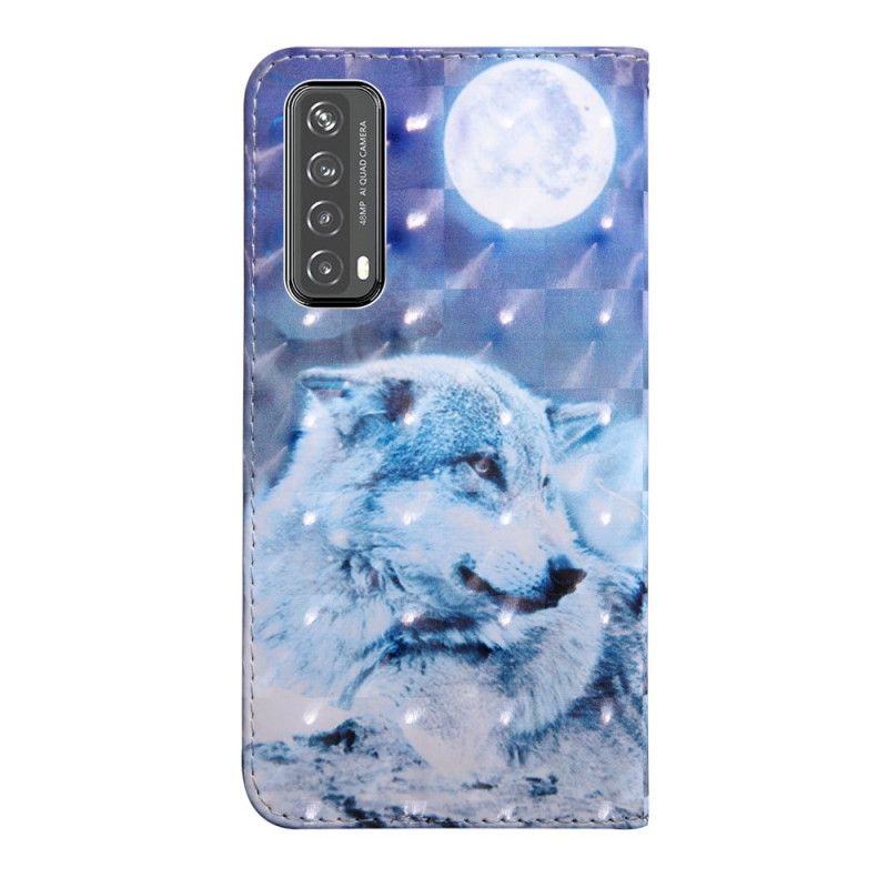 Housse Huawei P Smart 2021 Light Spot Hector Le Loup