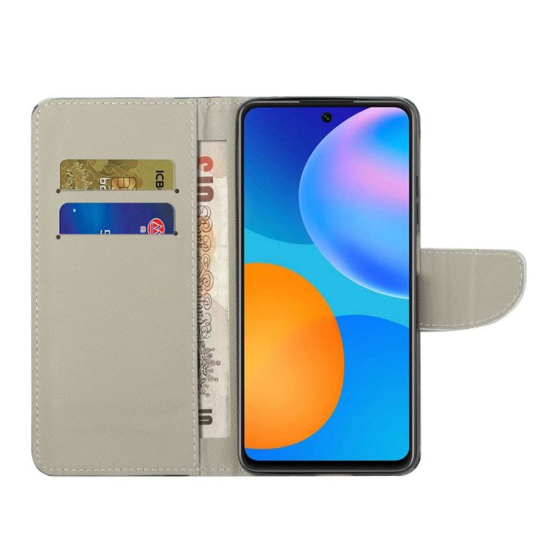 Housse Huawei P Smart 2021 Multiples Hiboux Colorés