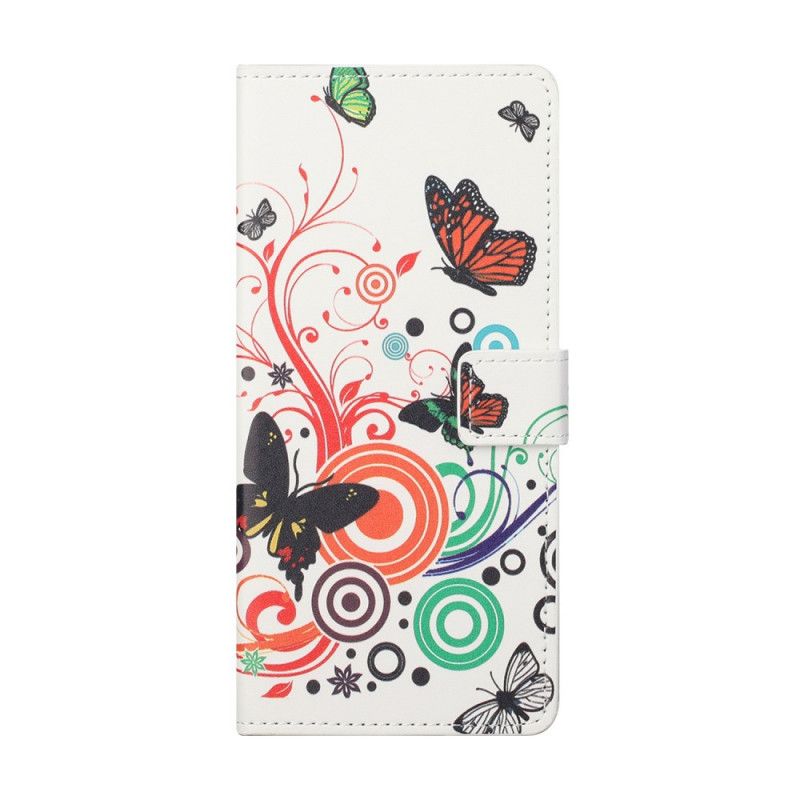 Housse Huawei P Smart 2021 Papillons Et Fleurs