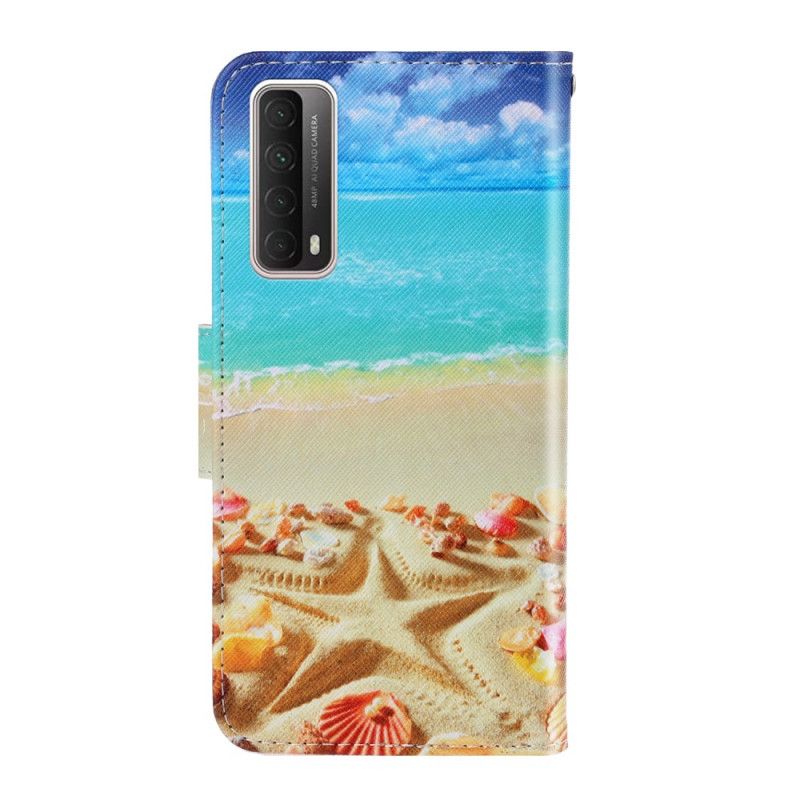 Housse Huawei P Smart 2021 Plage À Lanière