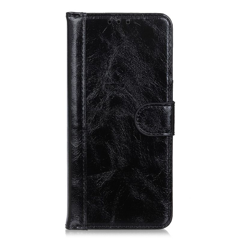 Housse Huawei P Smart 2021 Style Cuir Brillant Fendu