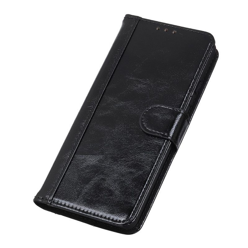 Housse Huawei P Smart 2021 Style Cuir Brillant Fendu