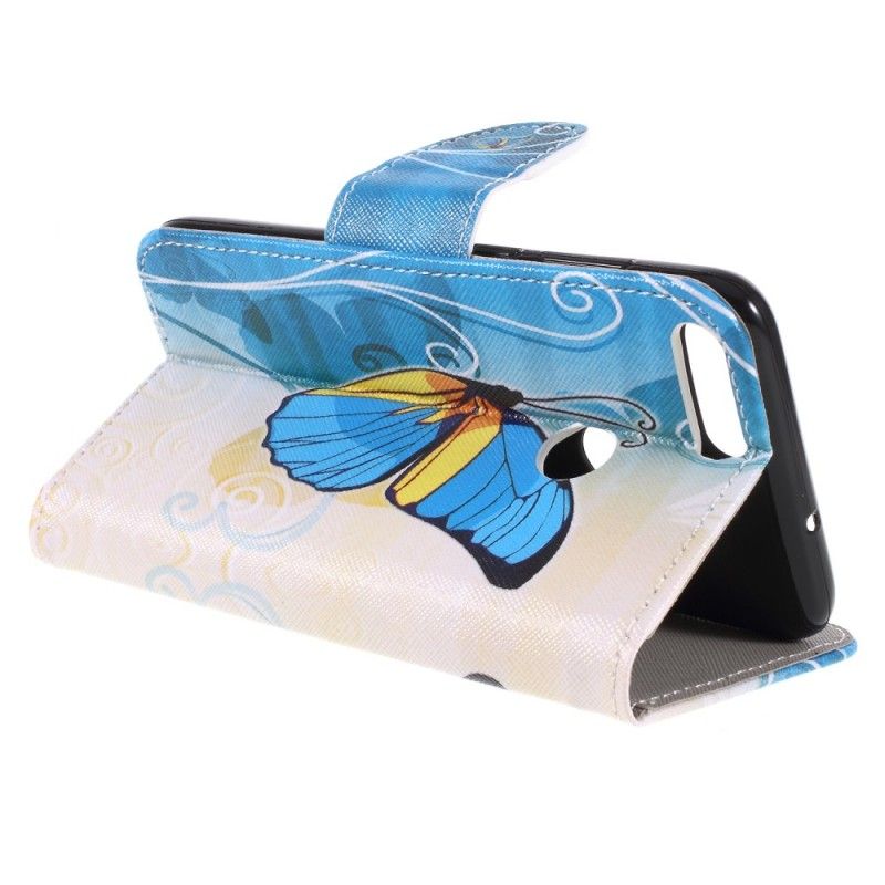 Housse Huawei P Smart Butterflies