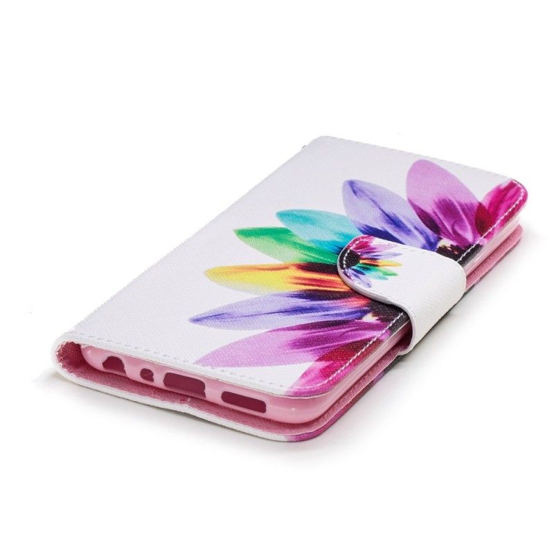 Housse Huawei P Smart Fleur Aquarelle