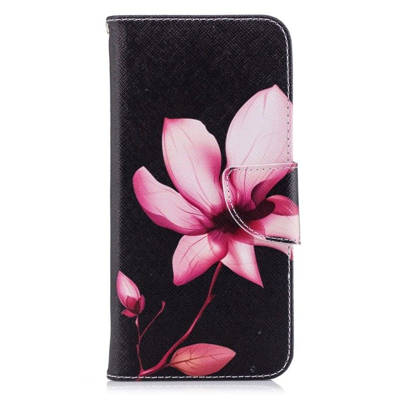 Housse Huawei P Smart Fleur Rose