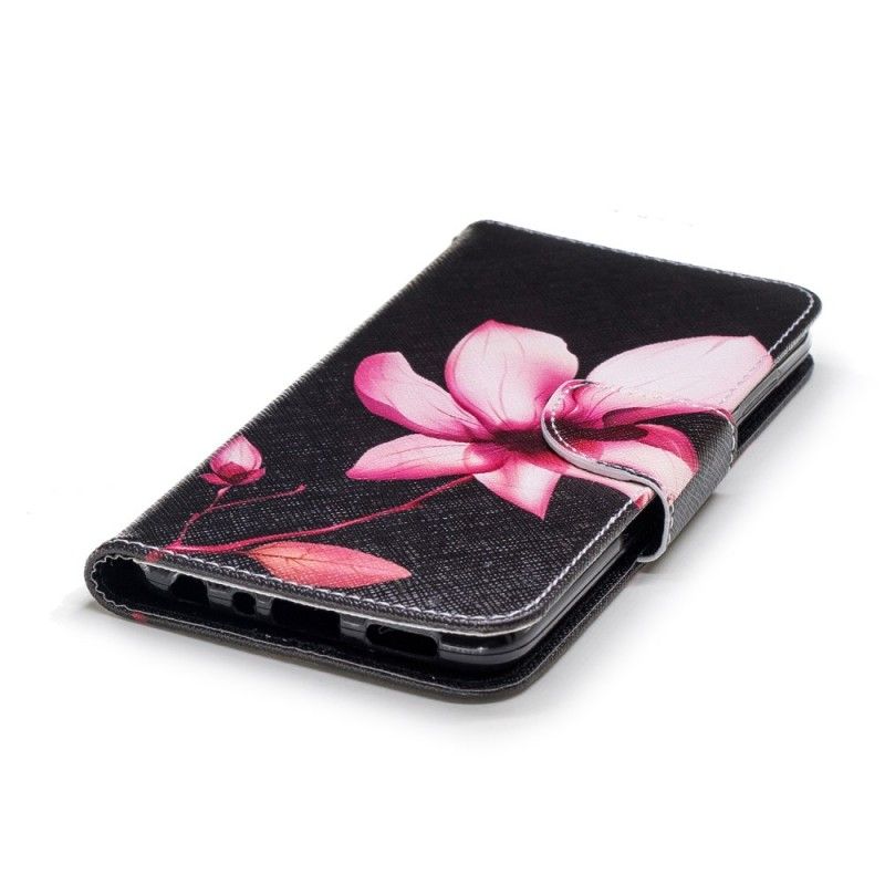 Housse Huawei P Smart Fleur Rose