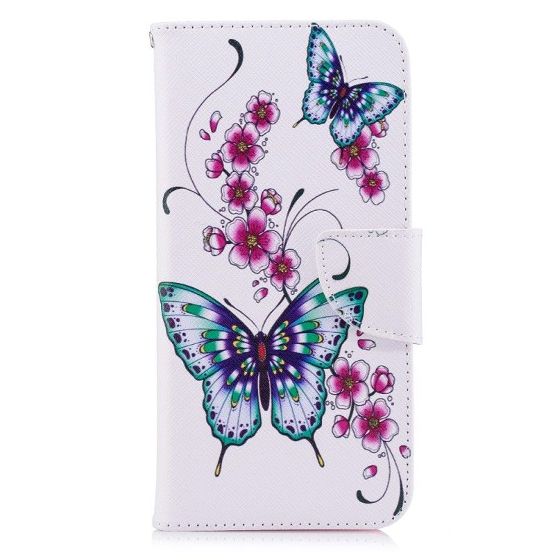 Housse Huawei P Smart Merveilleux Papillons