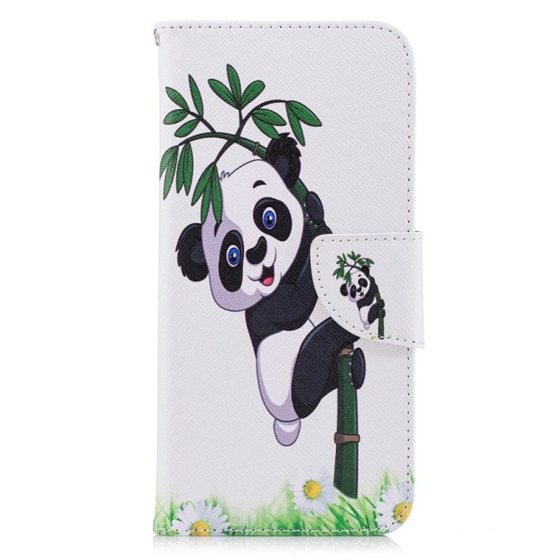 Housse Huawei P Smart Panda Sur Le Bambou