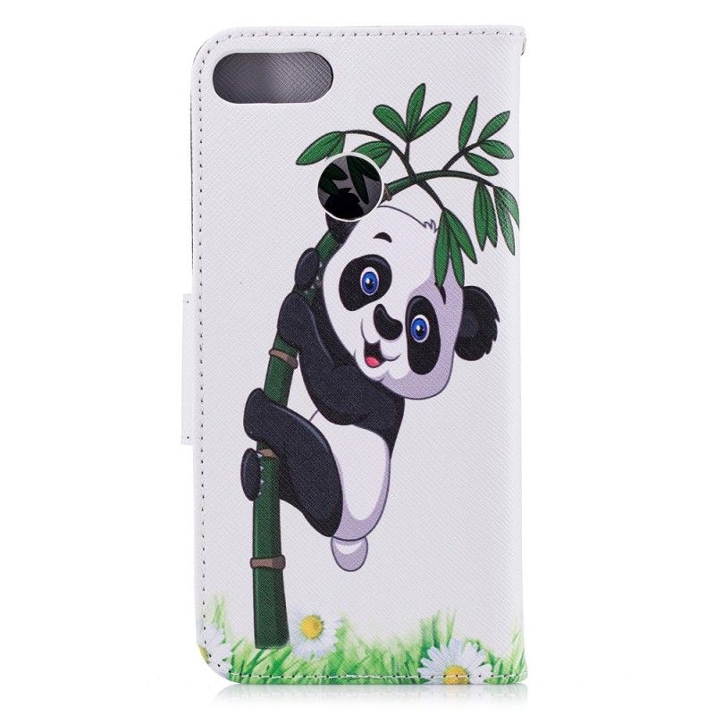 Housse Huawei P Smart Panda Sur Le Bambou