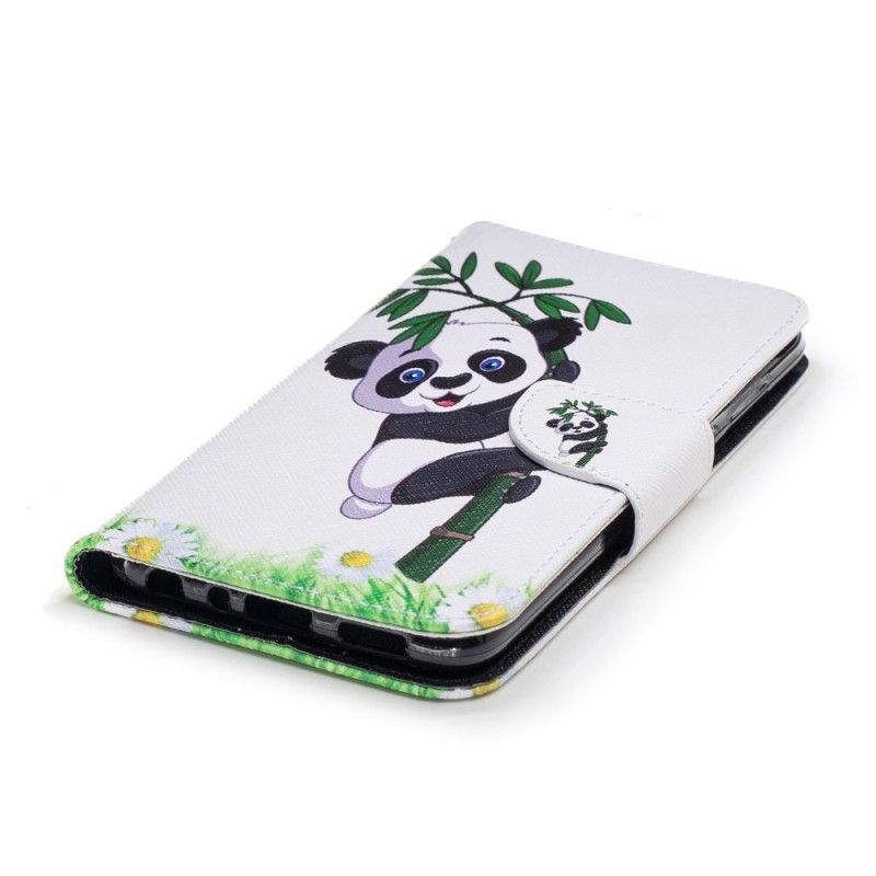 Housse Huawei P Smart Panda Sur Le Bambou