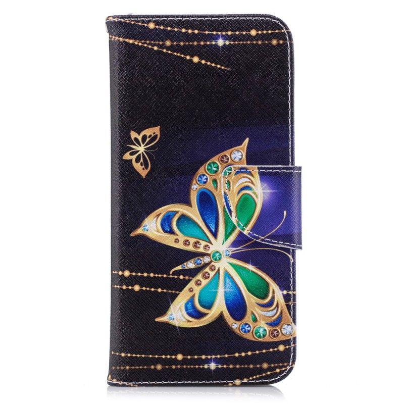 Housse Huawei P Smart Papillon Magique