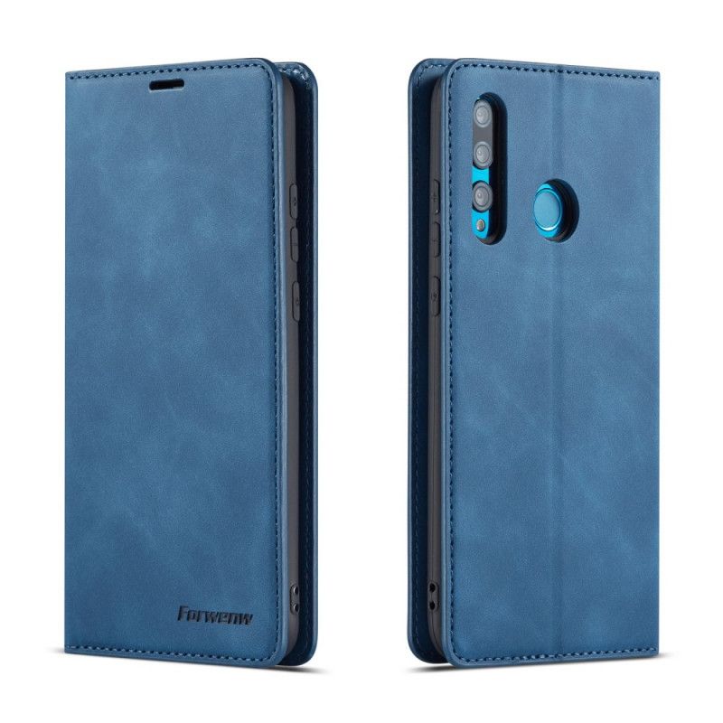 Étui Housse Huawei P Smart Plus 2019 Effet Cuir Forwenw