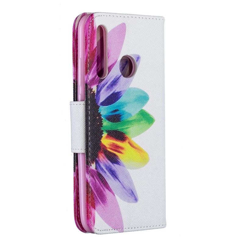 Étui Housse Huawei P Smart Plus 2019 Fleur Aquarelle