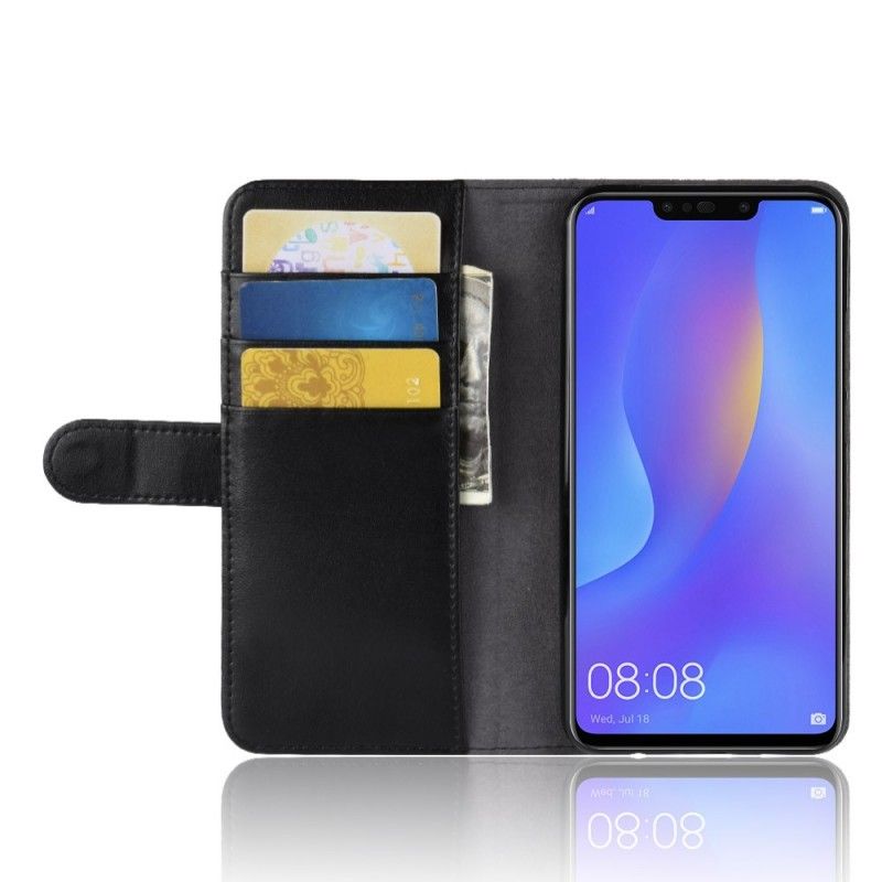 Étui Housse Huawei P Smart Plus Cuir Véritable