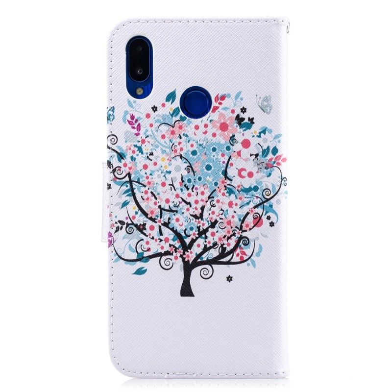 Housse Huawei P Smart Plus Flowered Tree