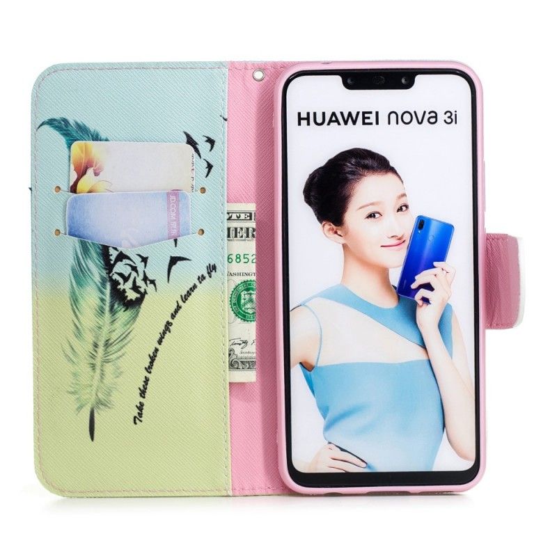 Housse Huawei P Smart Plus Learn To Fly