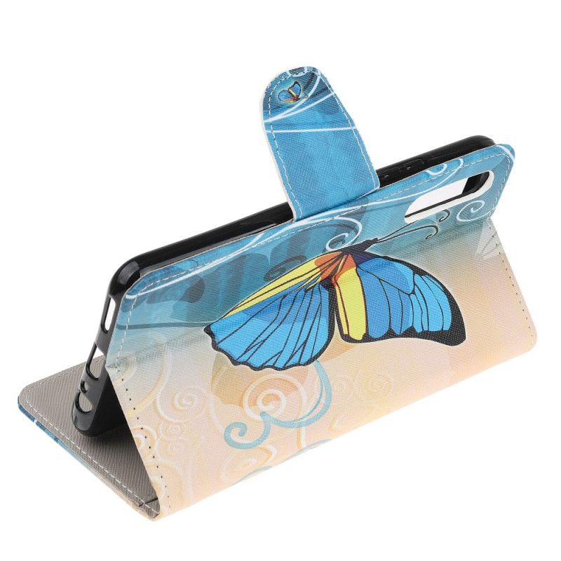 Housse Huawei P Smart S Papillon Royal
