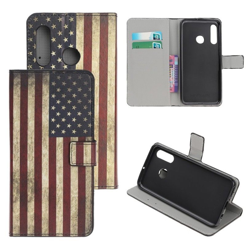 Housse Huawei P Smart Z Drapeau Usa