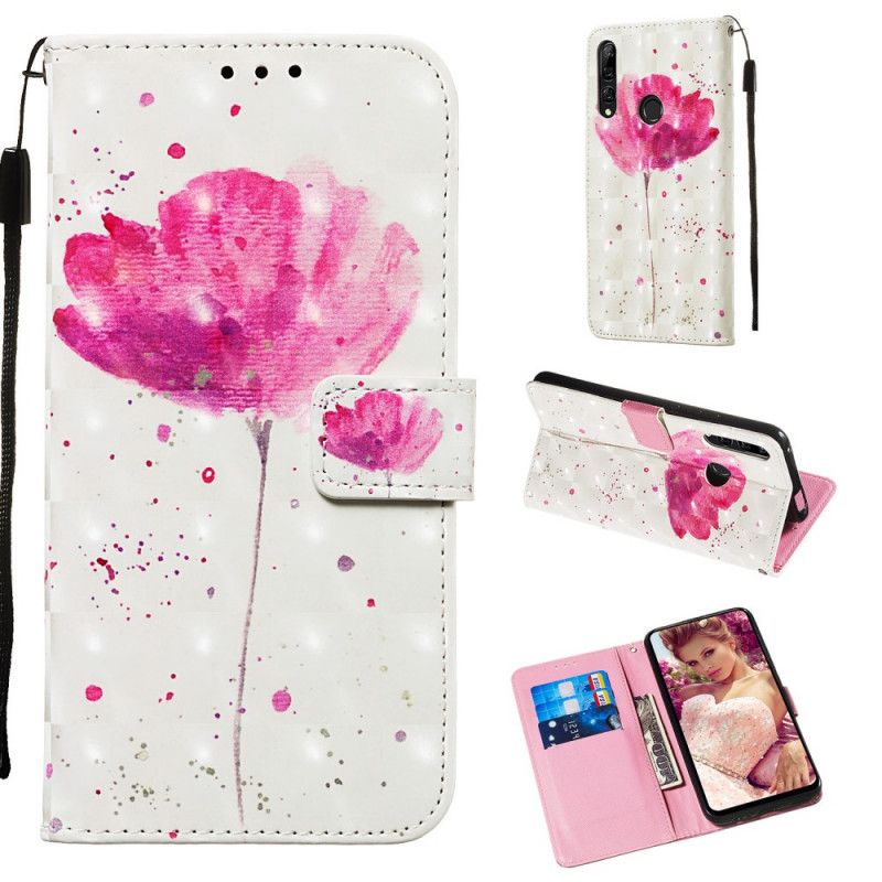 Housse Huawei P Smart Z / Honor 9x Coquelicot Aquarelle