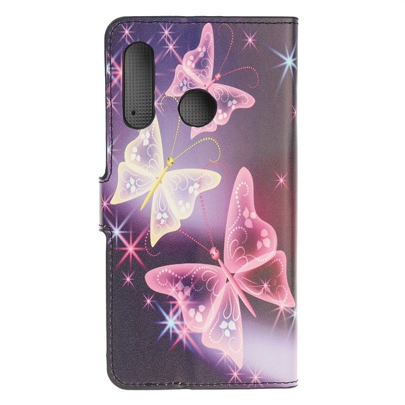 Housse Huawei P Smart Z Papillons Et Fleurs