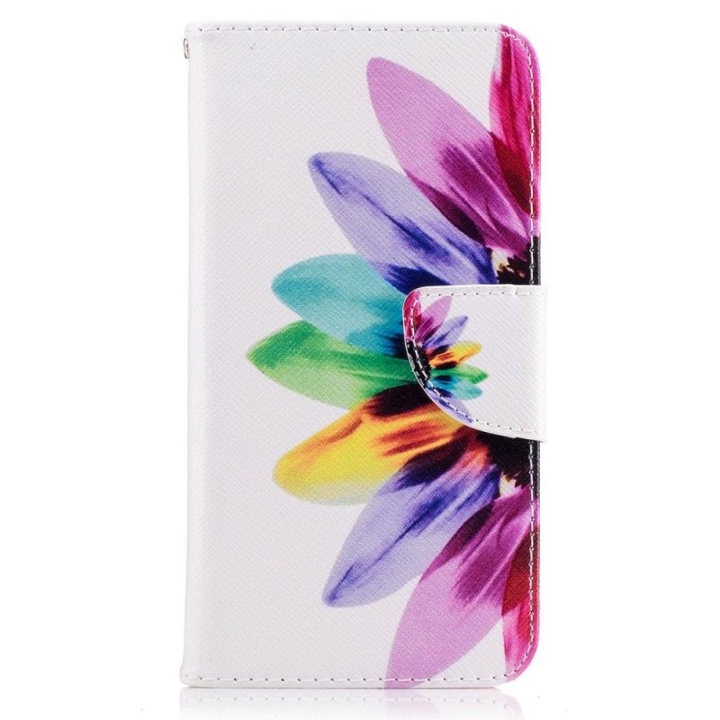 Housse Huawei P10 Lite Fleur Aquarelle