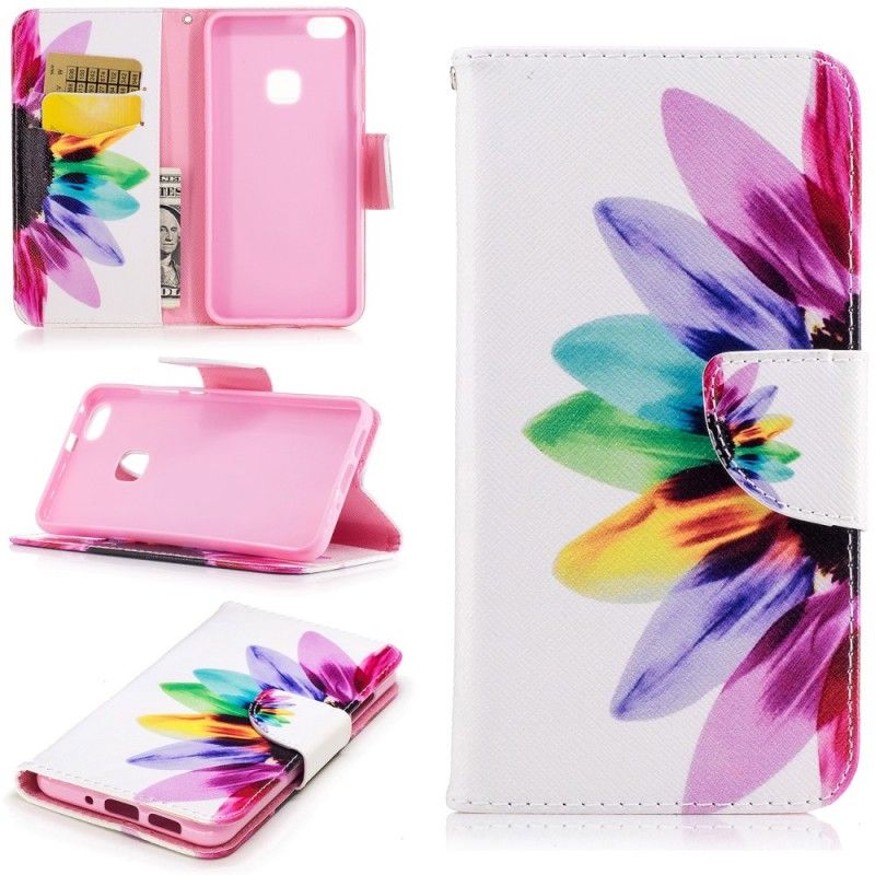 Housse Huawei P10 Lite Fleur Aquarelle