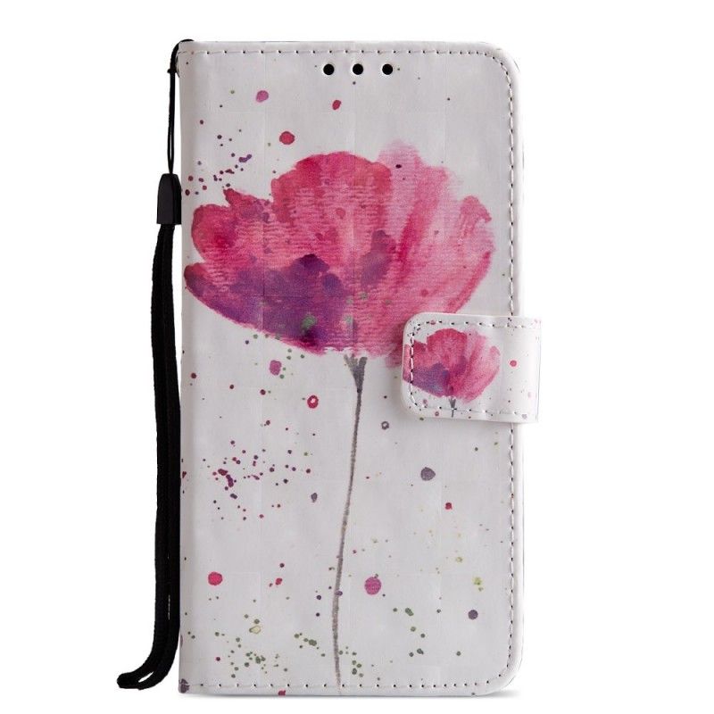 Housse Huawei P20 Coquelicot Aquarelle 3d