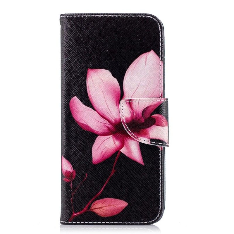 Housse Huawei P20 Fleur Rose