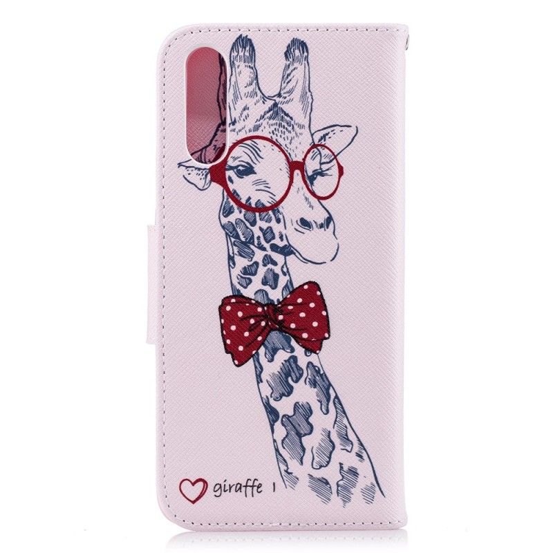 Étui Housse Huawei P20 Girafe Intello