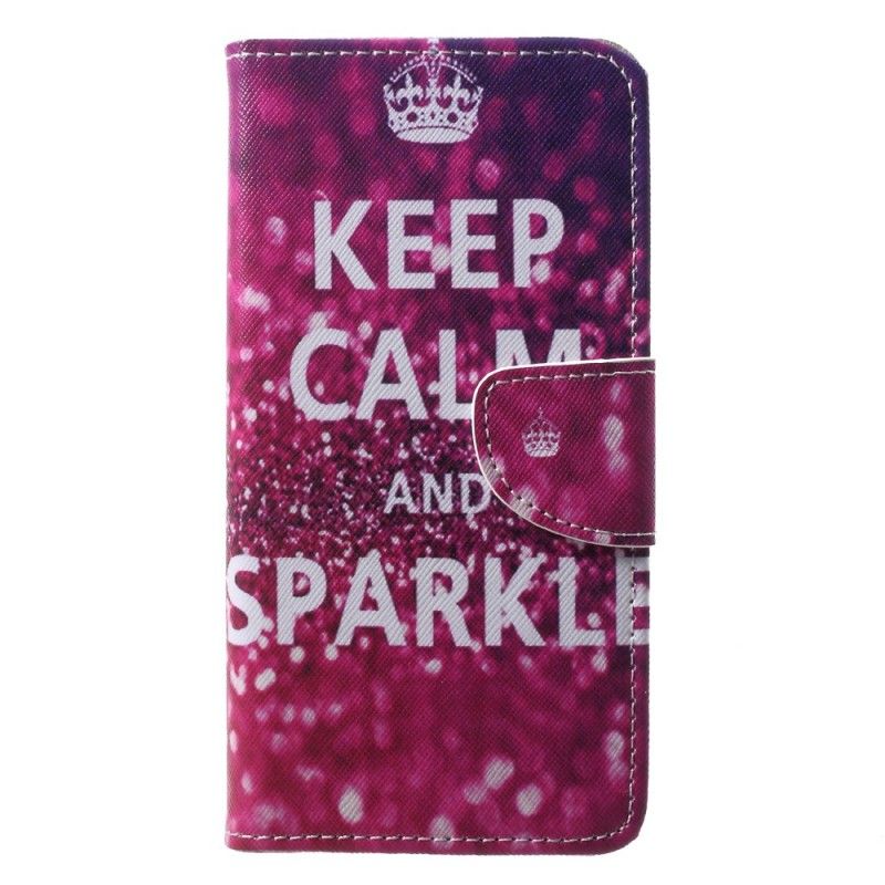 Housse Huawei P20 Keep Calm And Sparkle